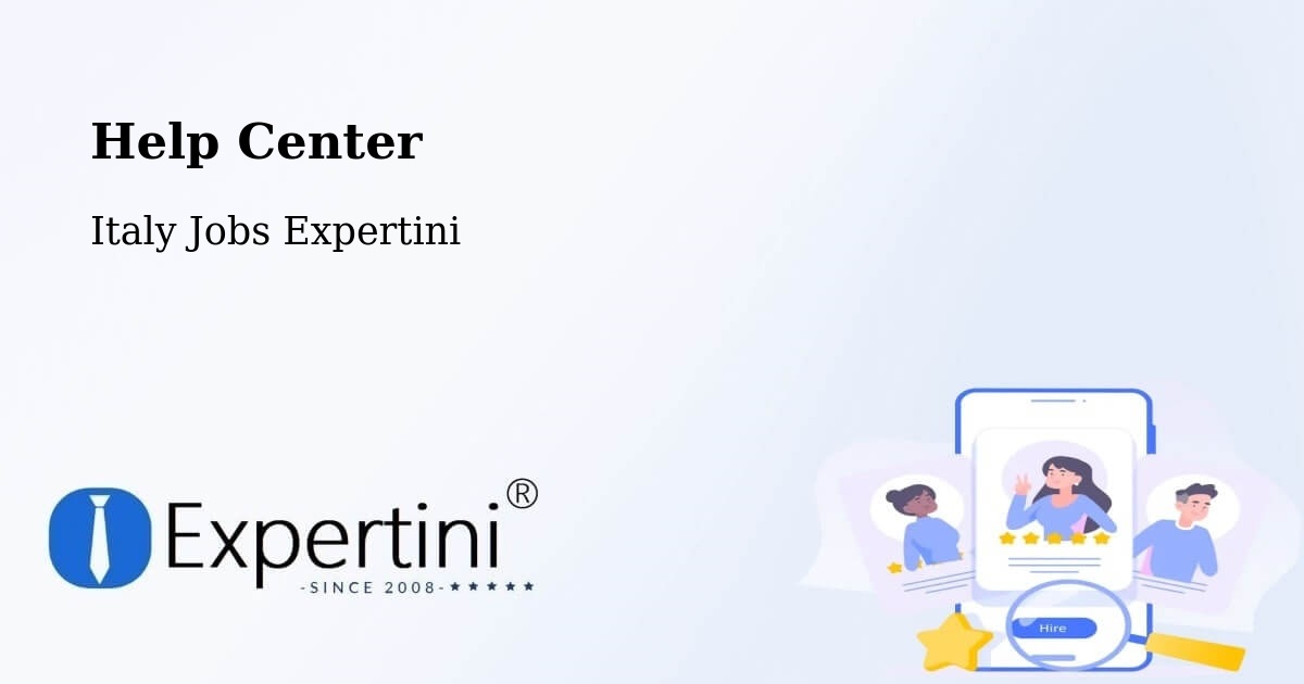 Help Center – Prizzi - Italy Jobs Expertini