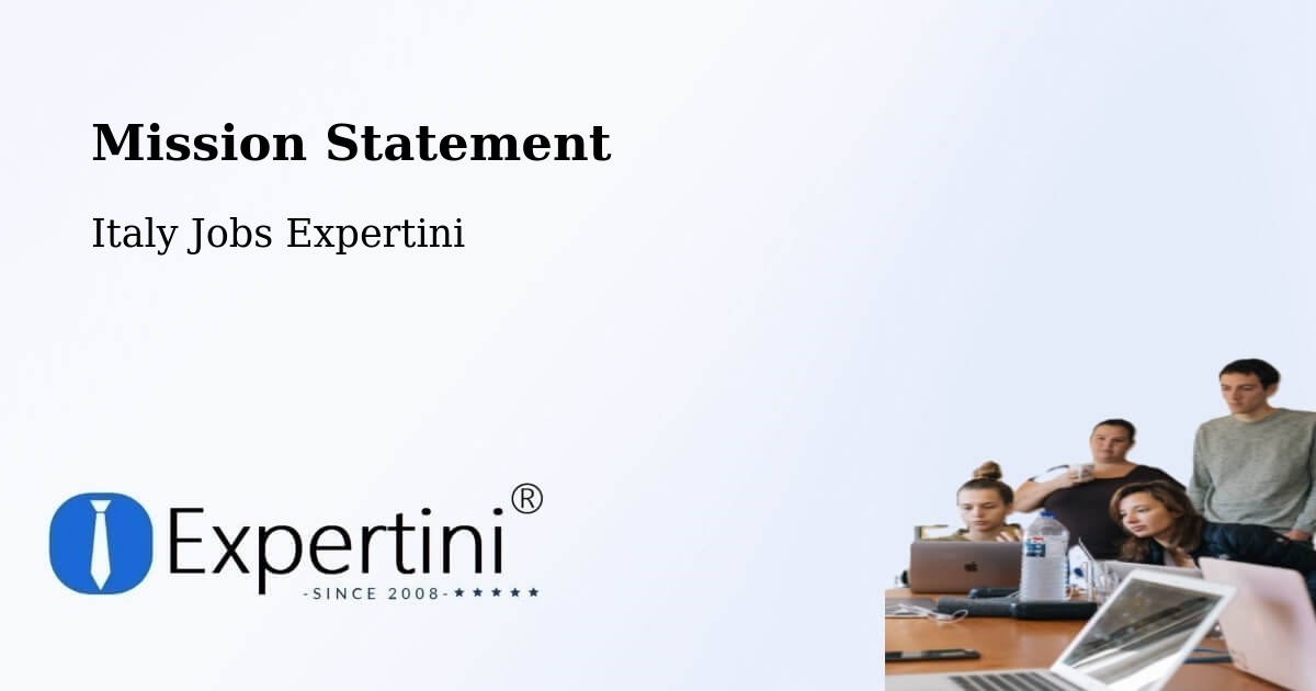 Corporate Mission – Prizzi - Italy Jobs Expertini