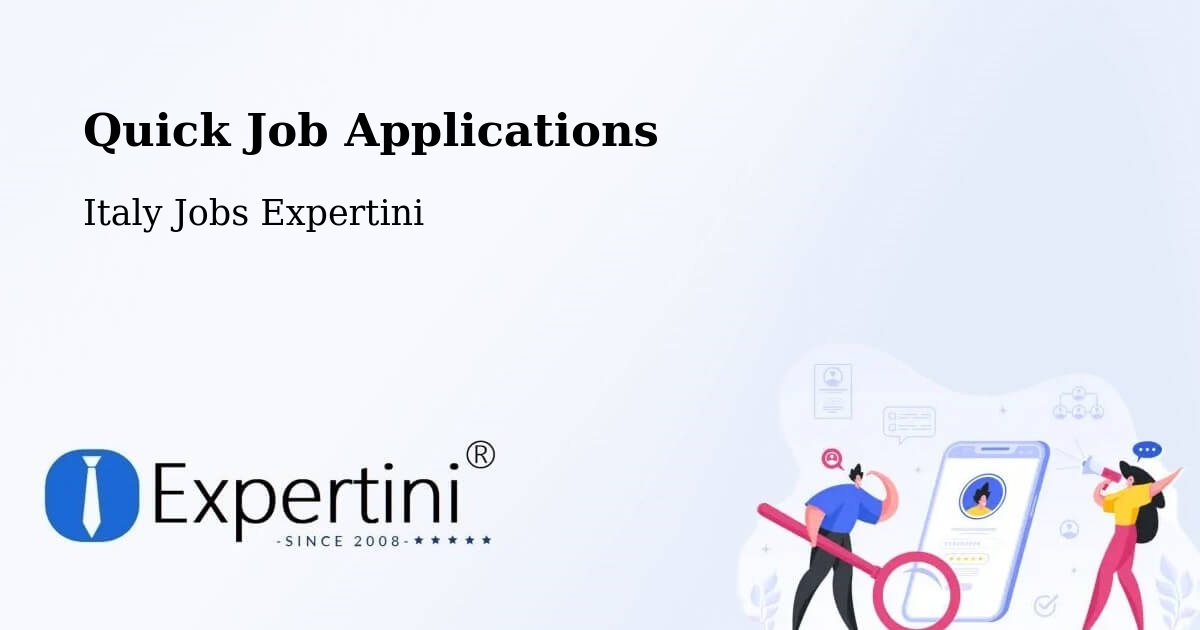 Quick Apply Feature – Prizzi - Italy Jobs Expertini
